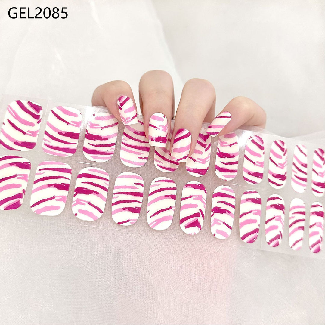 Pure Color Onion Powder Baking-free Gel Nail Art