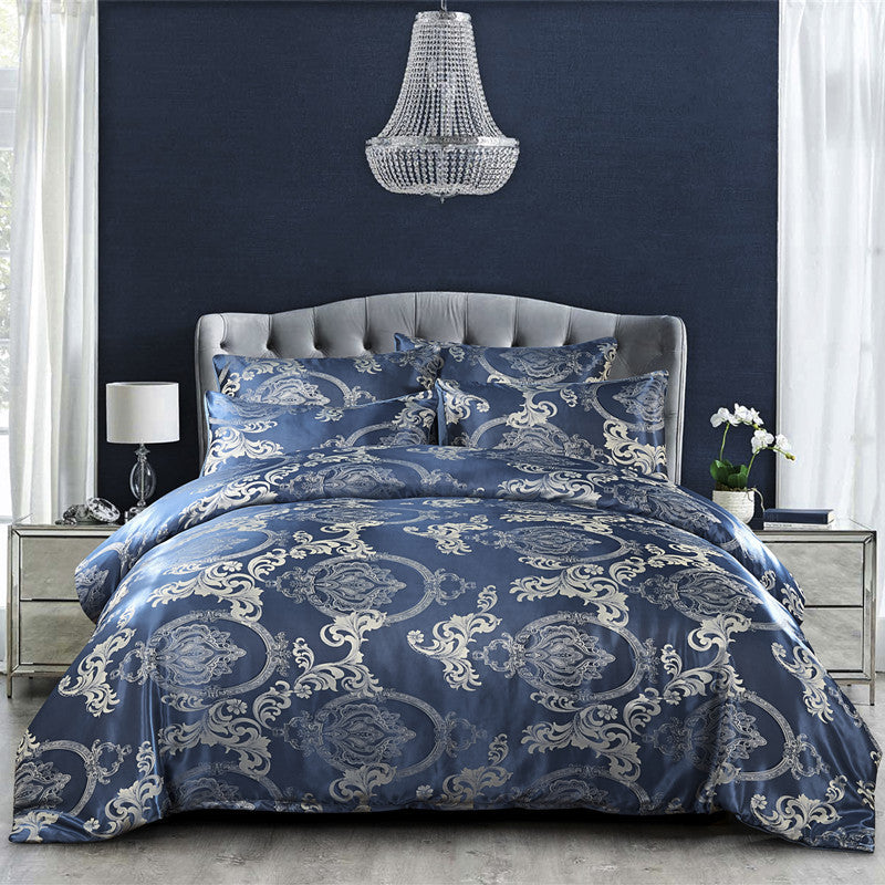 “The Duchess’s Closet Satin Comforter Set”