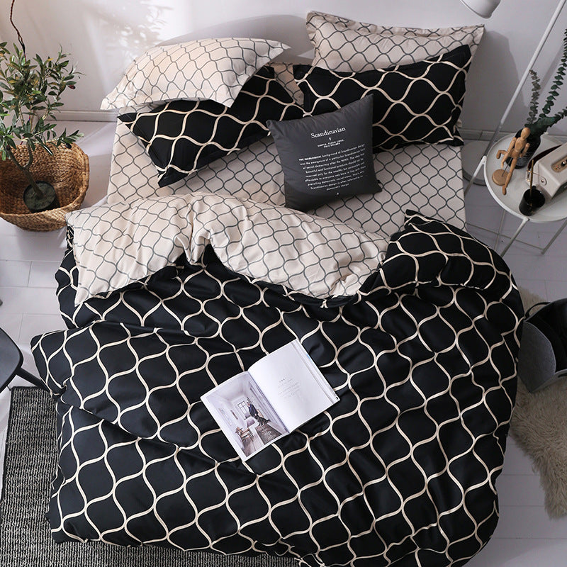 "Dark Theory 3 Piece Comforter Set"