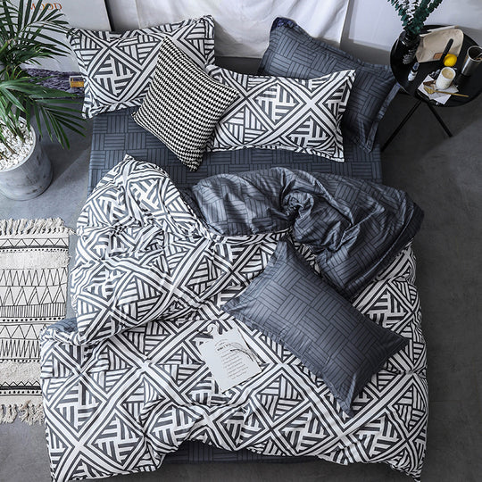 "Dark Theory 3 Piece Comforter Set"