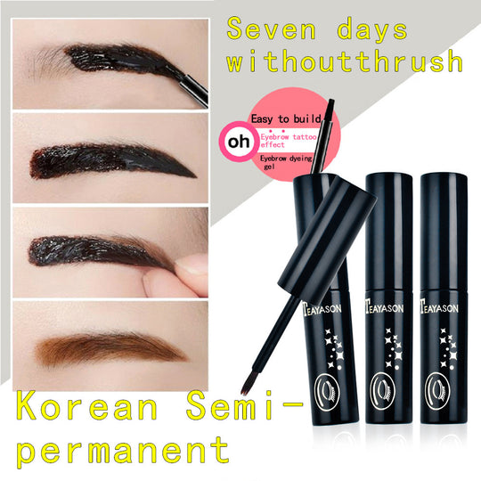 Eyebrow sticking eyebrow pencil eyebrow cream