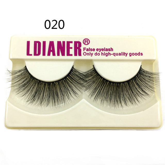 “25 mm Mink 5D Strip False Lashes”