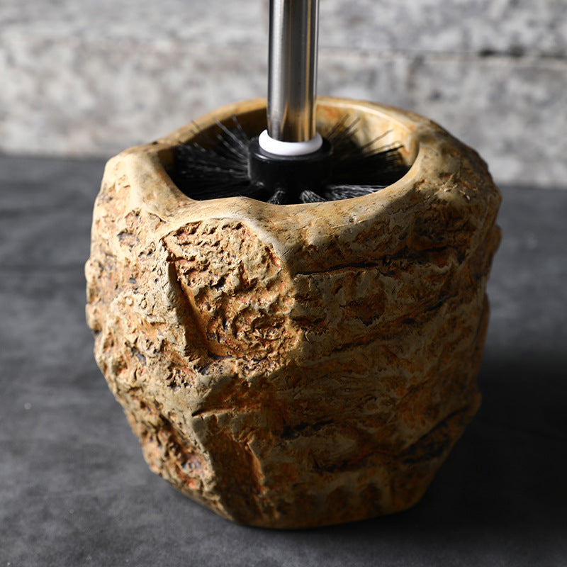 “Stone Age Ceramic Toilet Brush”