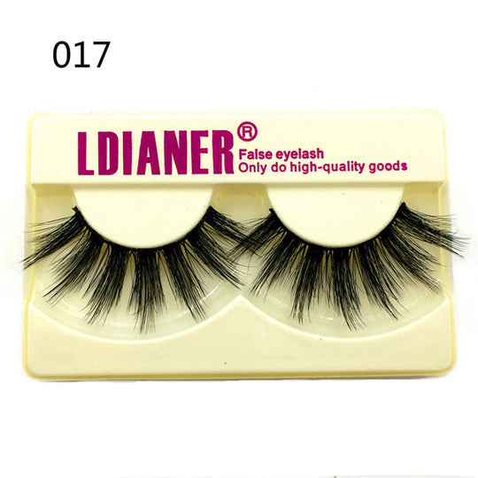 “25 mm Mink 5D Strip False Lashes”