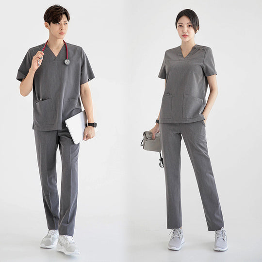 “Classic V Neck Uniform Scrubs”