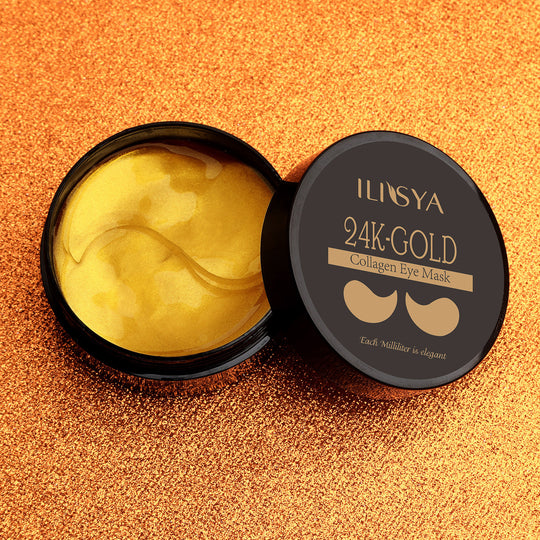 “ILISYA 24K Gold Collagen Eye Mask”