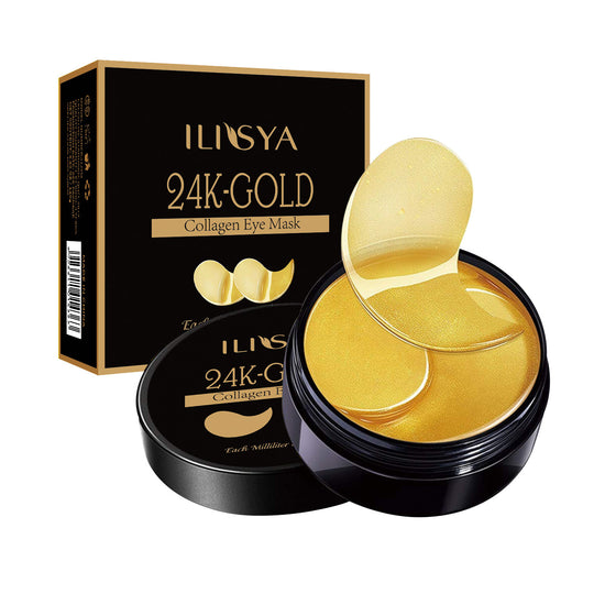 “ILISYA 24K Gold Collagen Eye Mask”