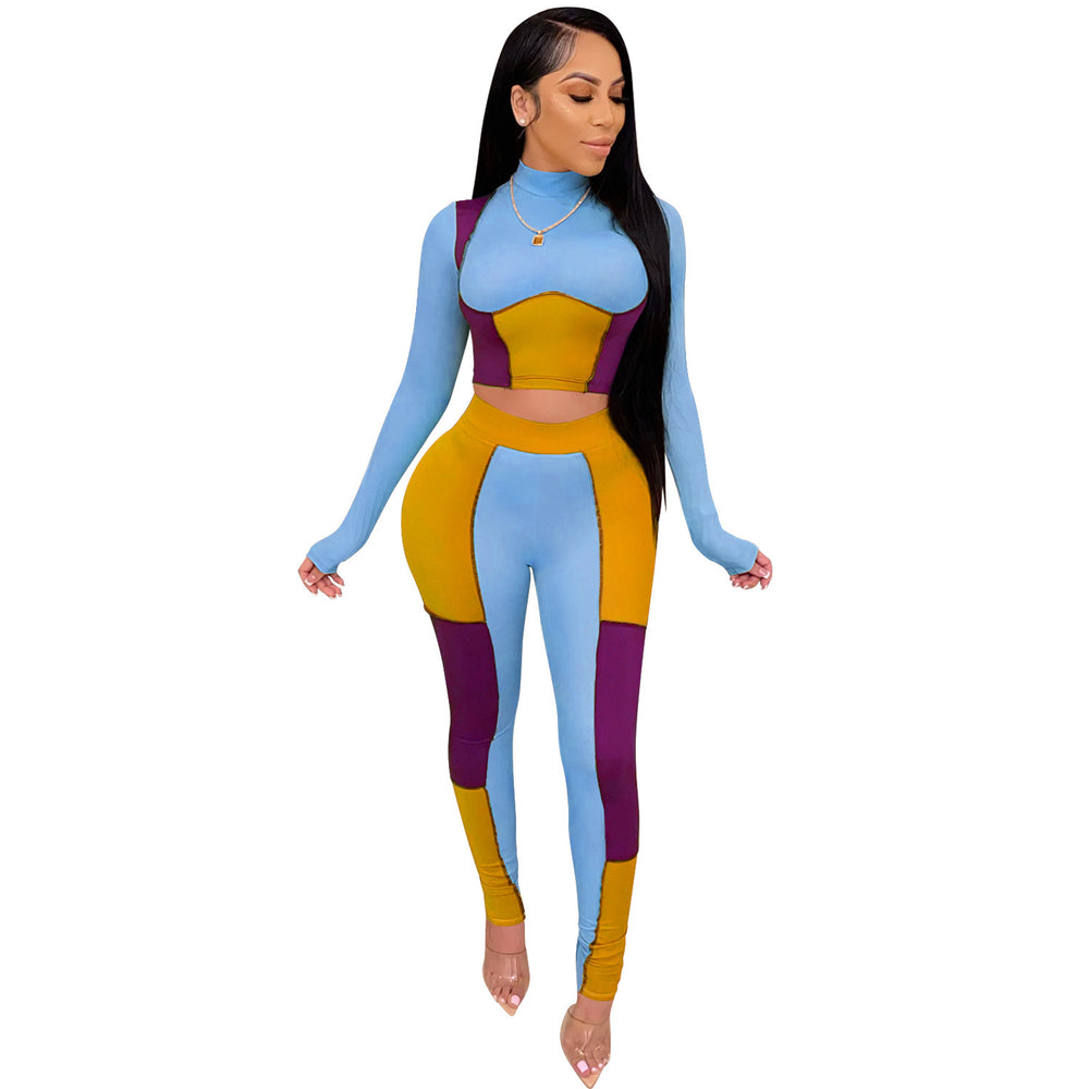 “Gladys Colorblock Legging Set”