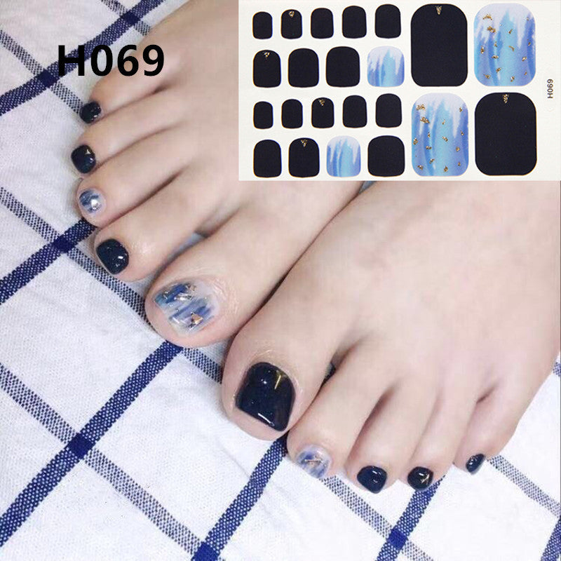 “Removable Toe Nail Fashion Stickers”