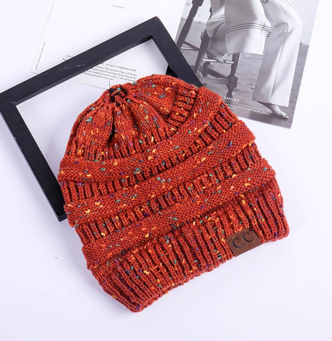 Women's Girl Stretch Knit Hat