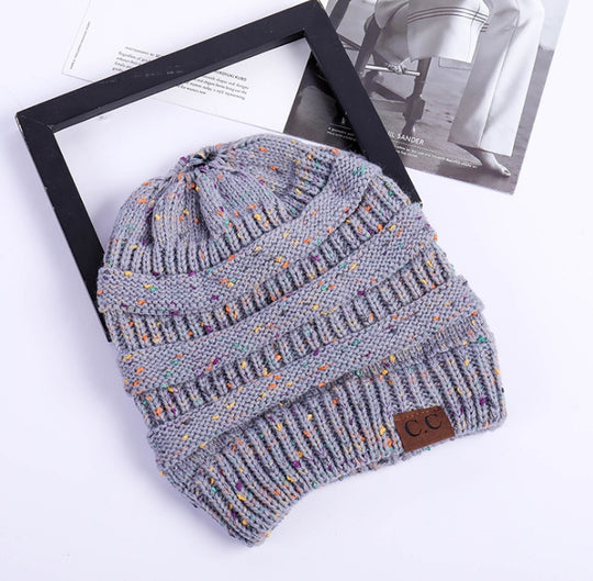 Women's Girl Stretch Knit Hat