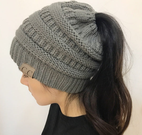 Women's Girl Stretch Knit Hat