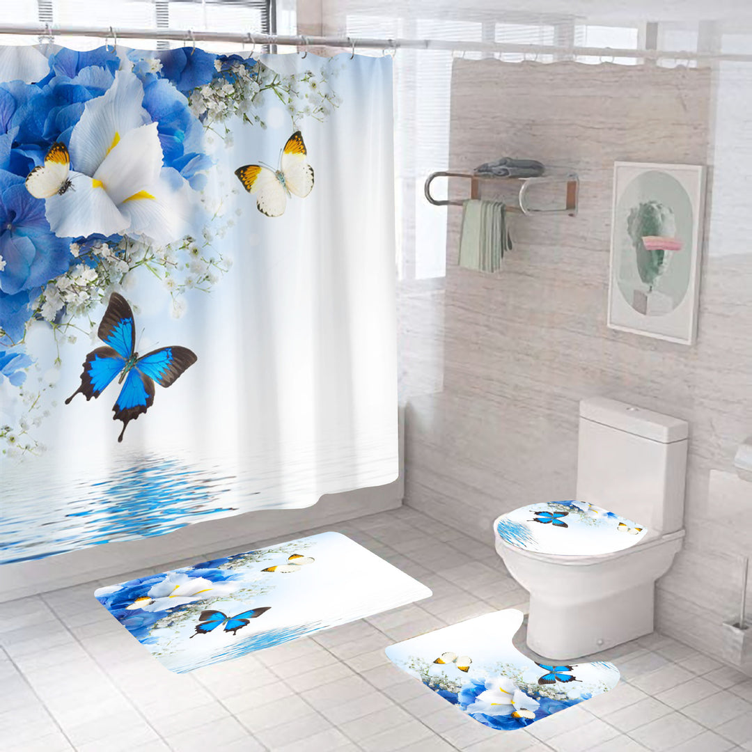 “Fantasy Butterflies 4 Piece Shower Set”