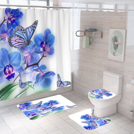 “Fantasy Butterflies 4 Piece Shower Set”