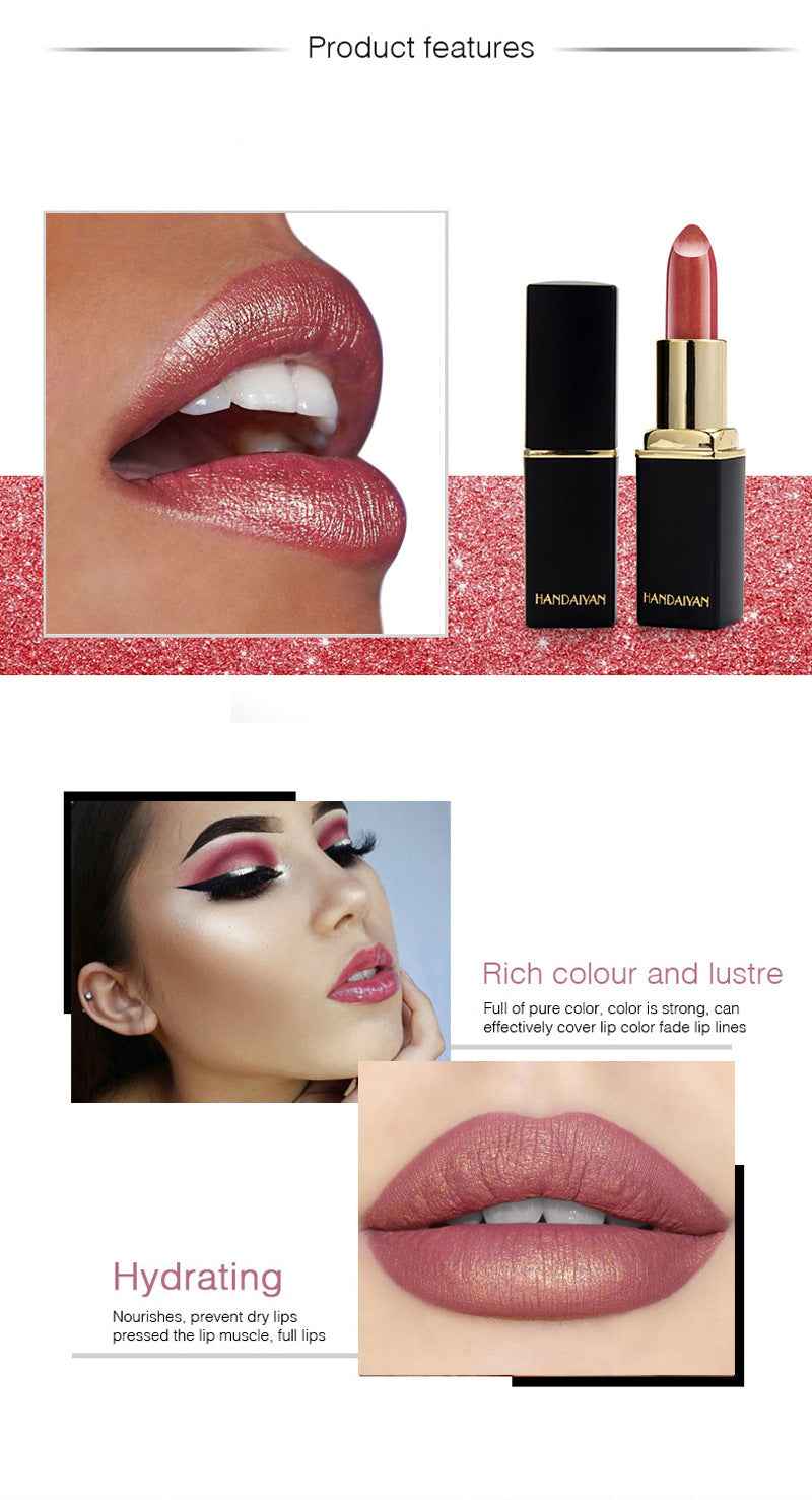 "Handaiyan Metallic Pearl Lipstick"