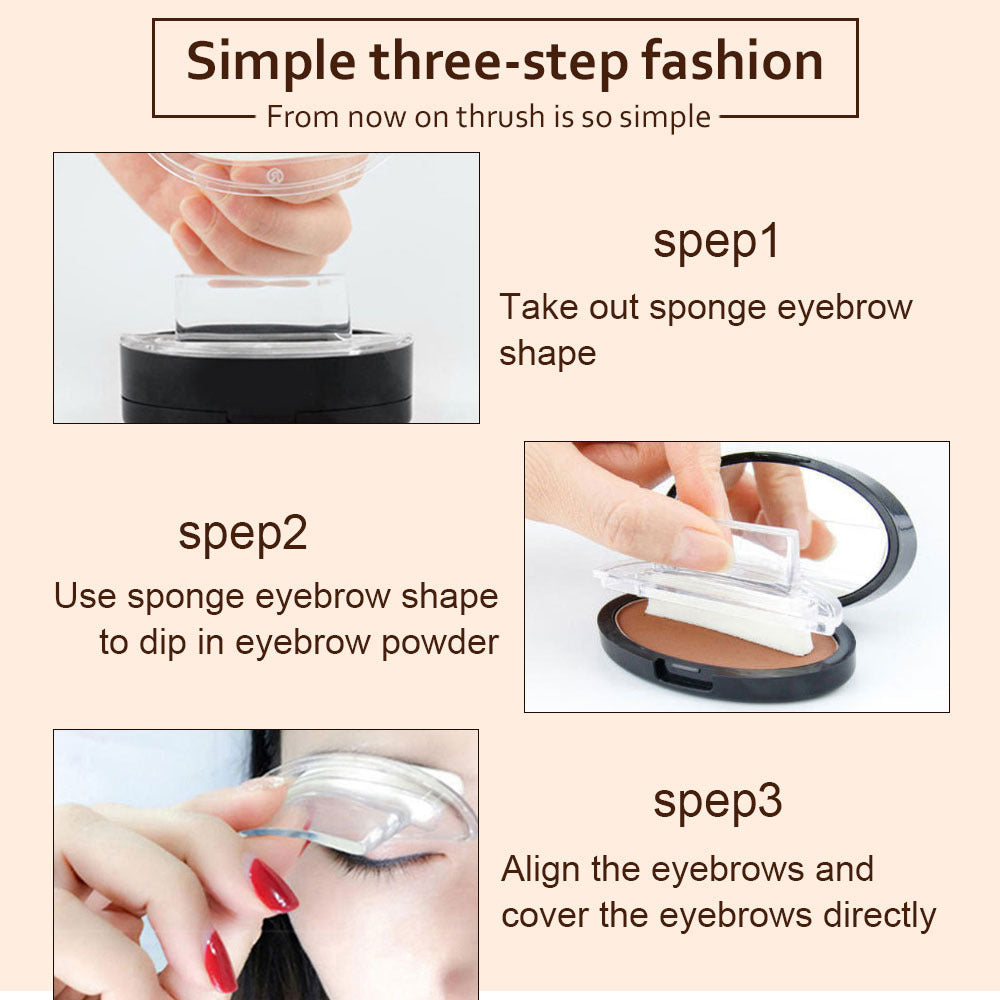 “Eyebrow Powder Stamp”