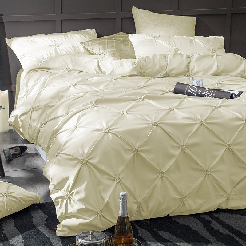 “Modern Elegance 4 Piece Satin Comforter Set”