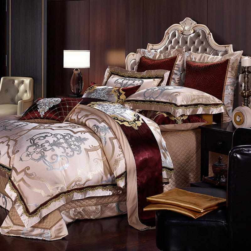 "The Empress's Boudoir 4 Piece Comforter Set"