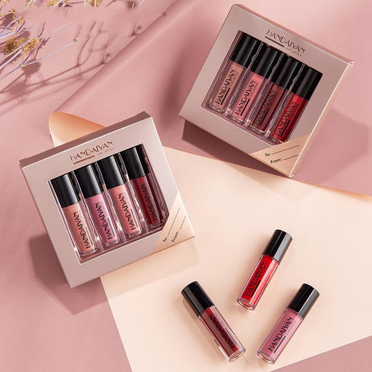 “HANDAIYAN  4 Piece Lipgloss Set”