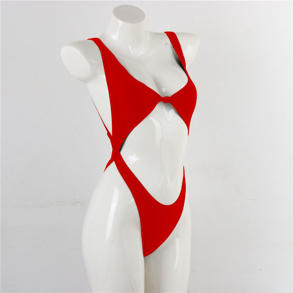 “Thais Knotted Monokini”