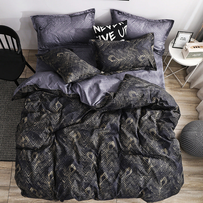 "Dark Theory 3 Piece Comforter Set"