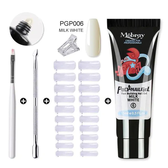 "Mobray Poly Gel Nail Kit"