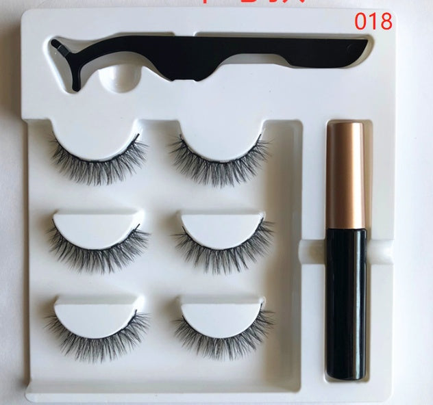 "Magnetic 3 Piece Eyelash Kit"