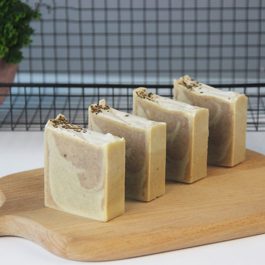 "Natural Hepatica White  Essential Oil Soap"