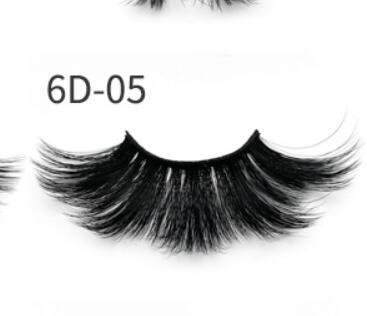 “25mm Mink 6D Strip False Lashes”