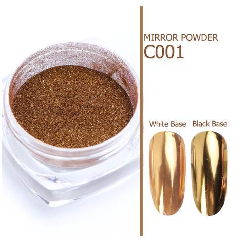 “Chrome Dip Powder”