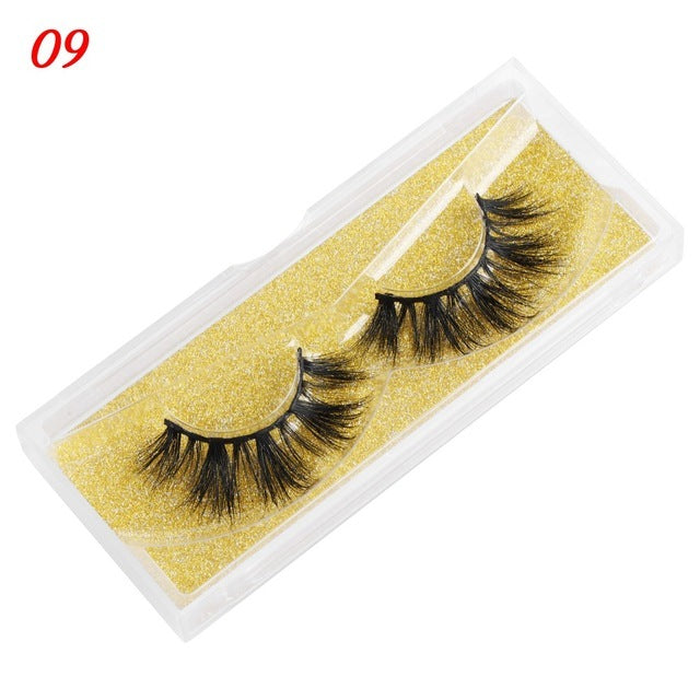 “25 mm Mink 5D Strip False Lashes”