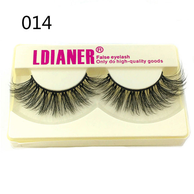 “25 mm Mink 5D Strip False Lashes”