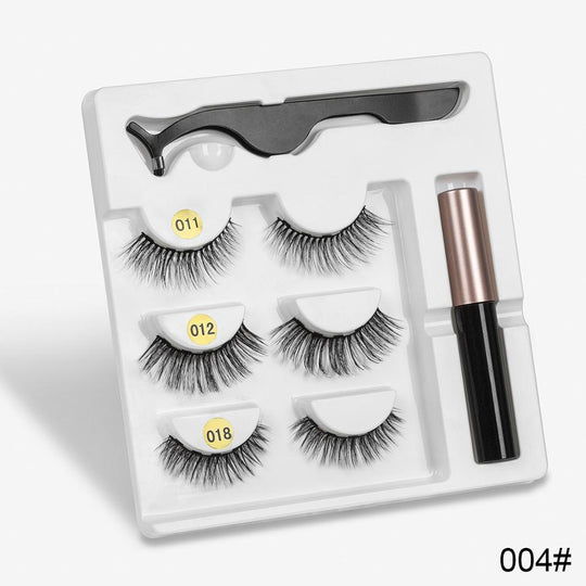 "Magnetic 3 Piece Eyelash Kit"