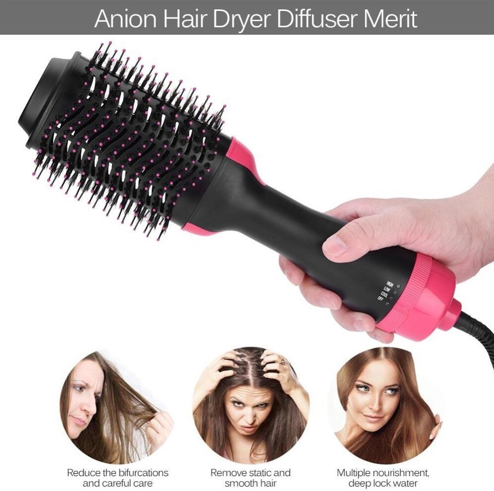 “One-Step Electric Hair Dryer Brush”