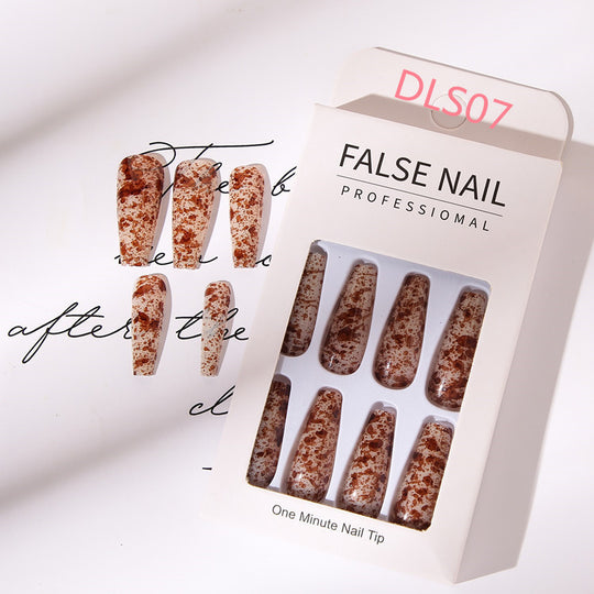 “Watermark 12 Piece Ballet Long Fashion Nails”