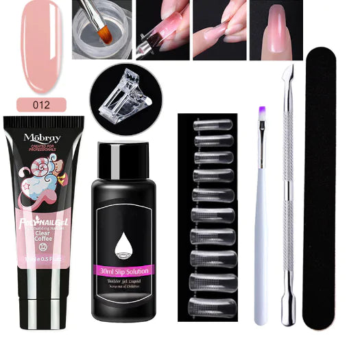 "Mobray Poly Gel Nail Kit"