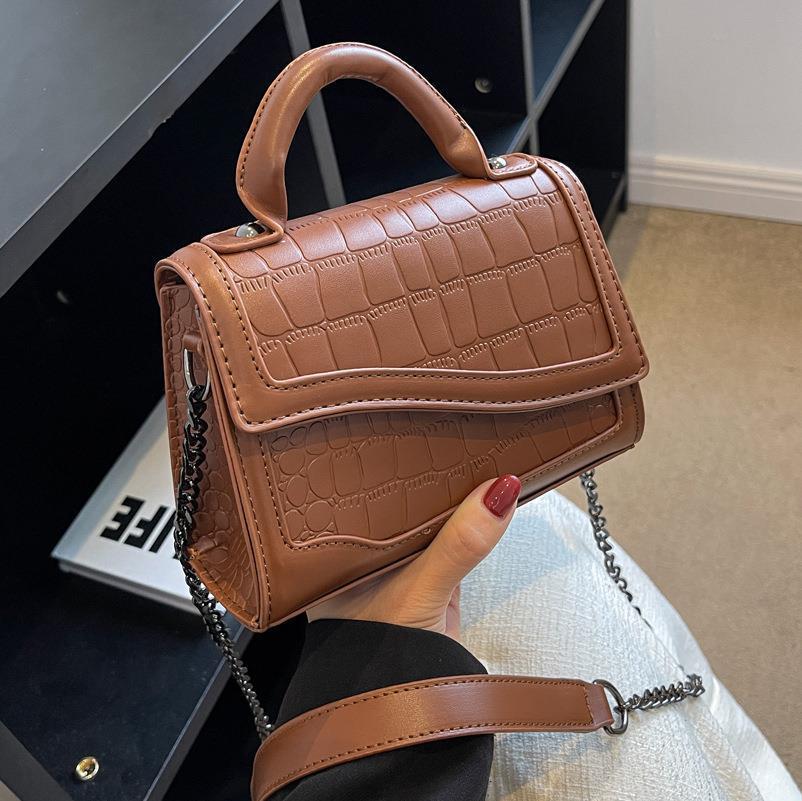 “Quilted Squares Handbag”