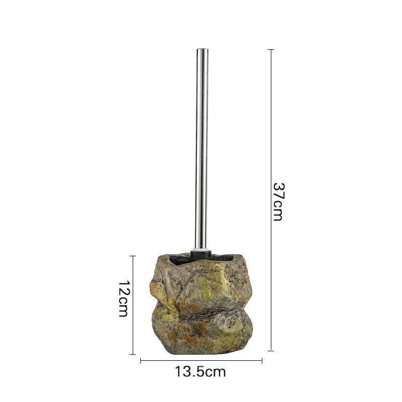 “Stone Age Ceramic Toilet Brush”