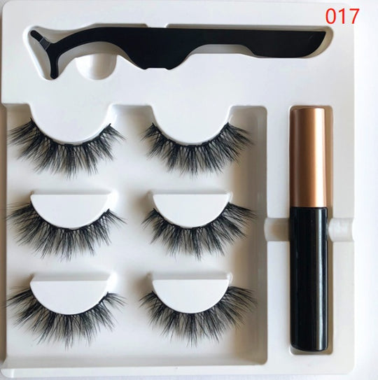 "Magnetic 3 Piece Eyelash Kit"