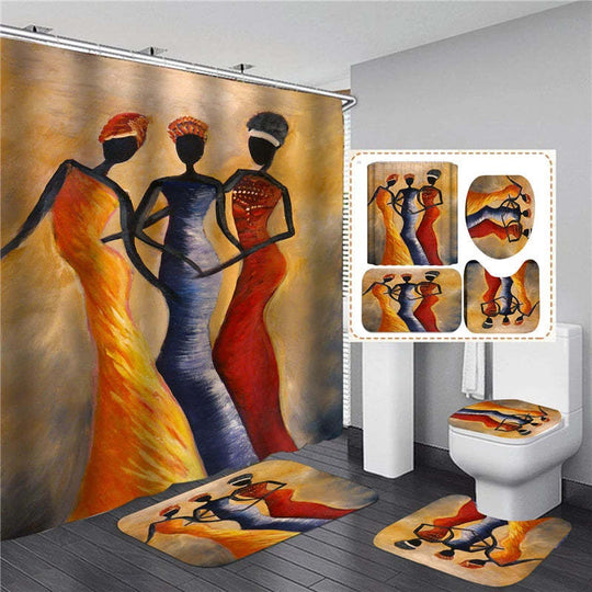 “Motherland 4 Piece Shower Accessories Set”