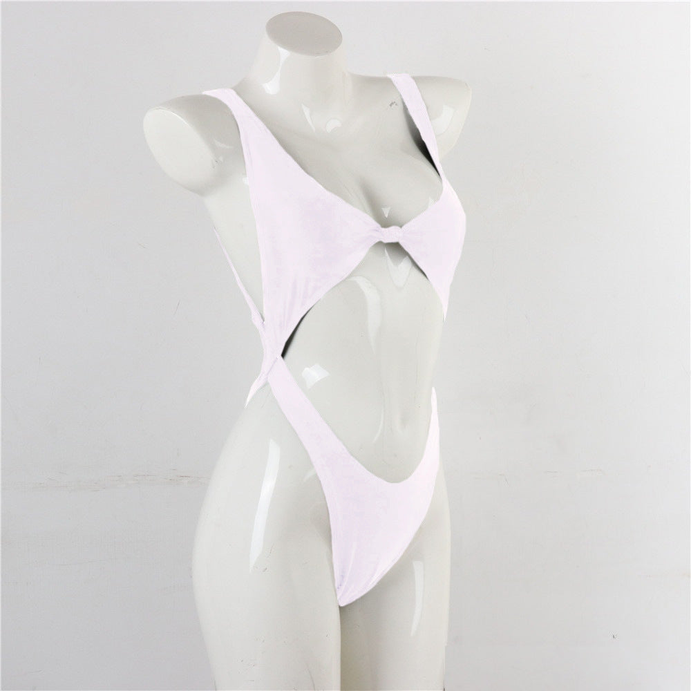 “Thais Knotted Monokini”