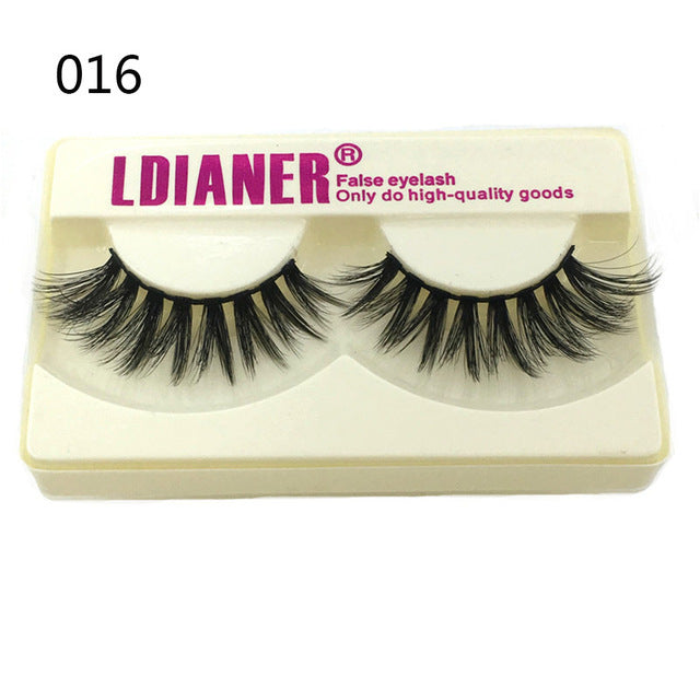 “25 mm Mink 5D Strip False Lashes”