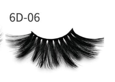 “25mm Mink 6D Strip False Lashes”