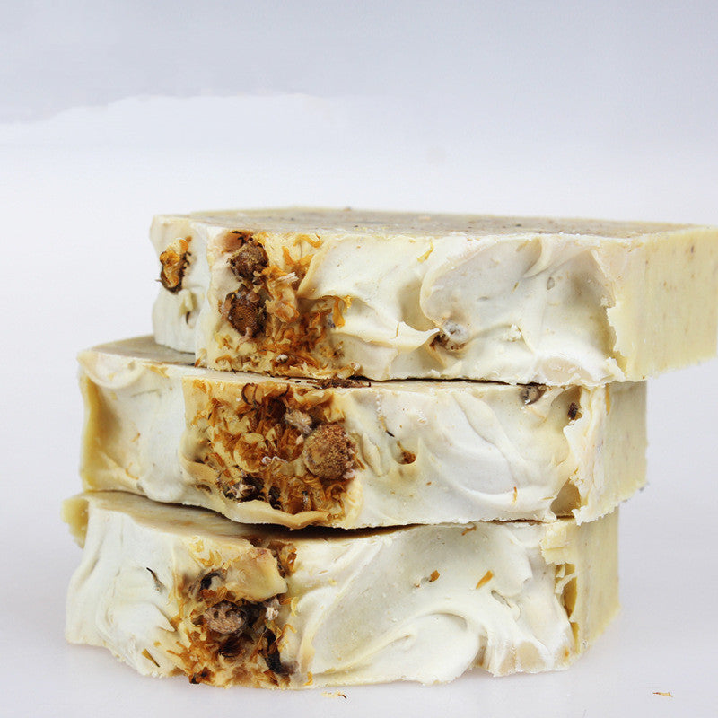 “Natural Chamomile Essential Oil Soap”