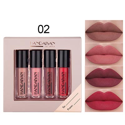 “HANDAIYAN  4 Piece Lipgloss Set”