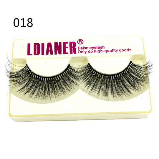 “25 mm Mink 5D Strip False Lashes”