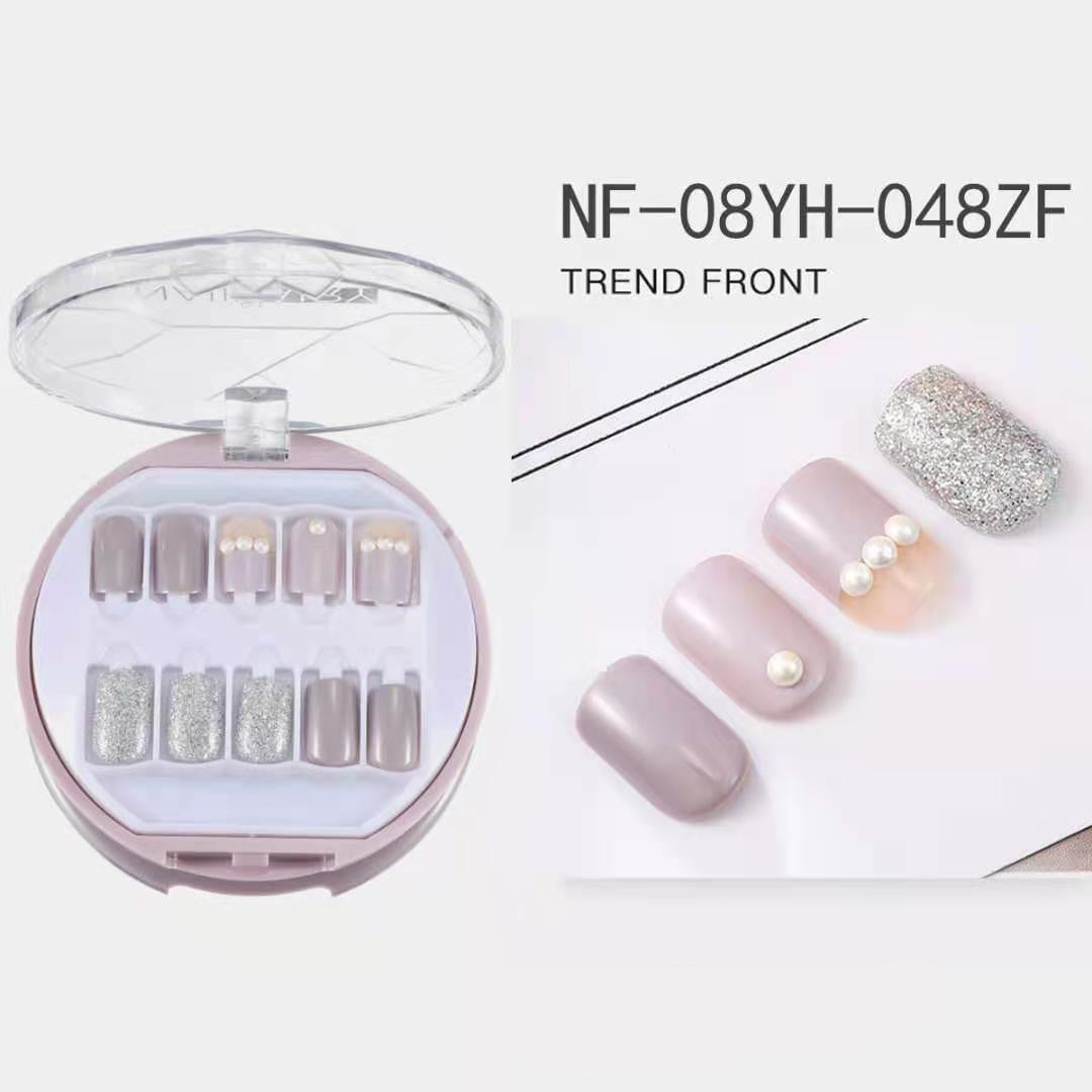 “Nail Fairy Short Square 30 Piece Fashion Nail Set”