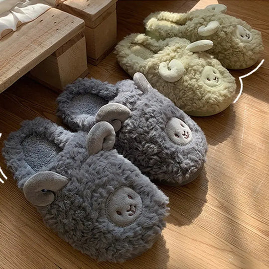 “Little Lamb Cozy Slippers”