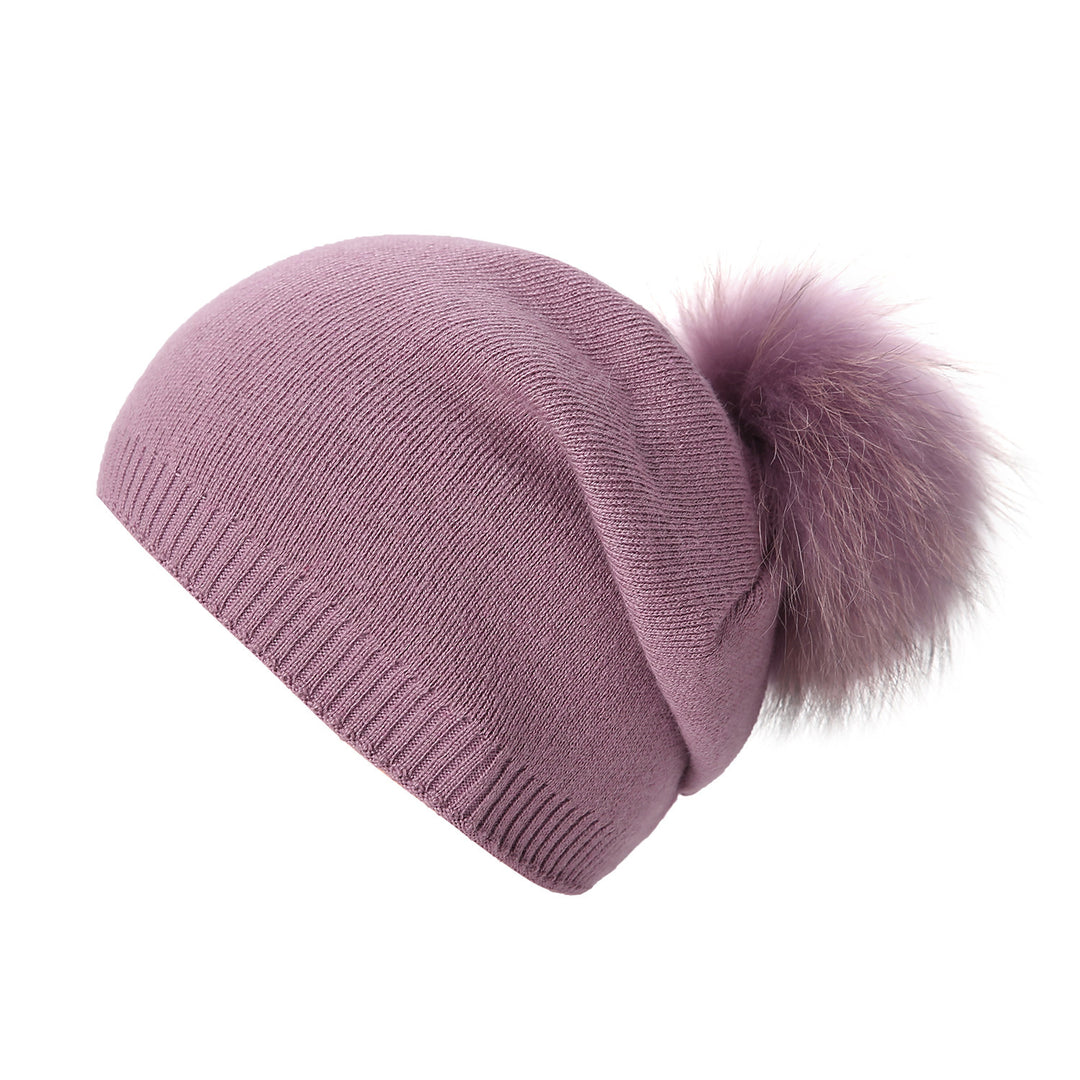 “Faux Fur Pompom Hats”