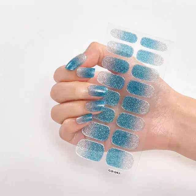 “Gel Nail Stickers”